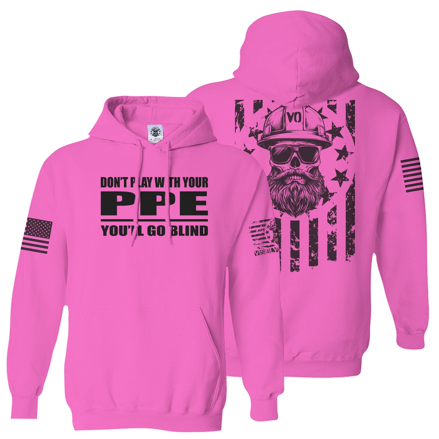 Don't Play With Your PPE | High-Vis Sweatshirt