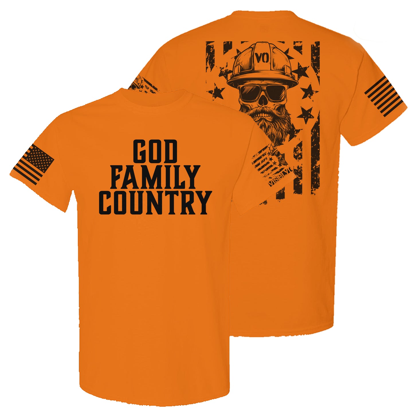 God Family Country | High-Vis T-Shirt