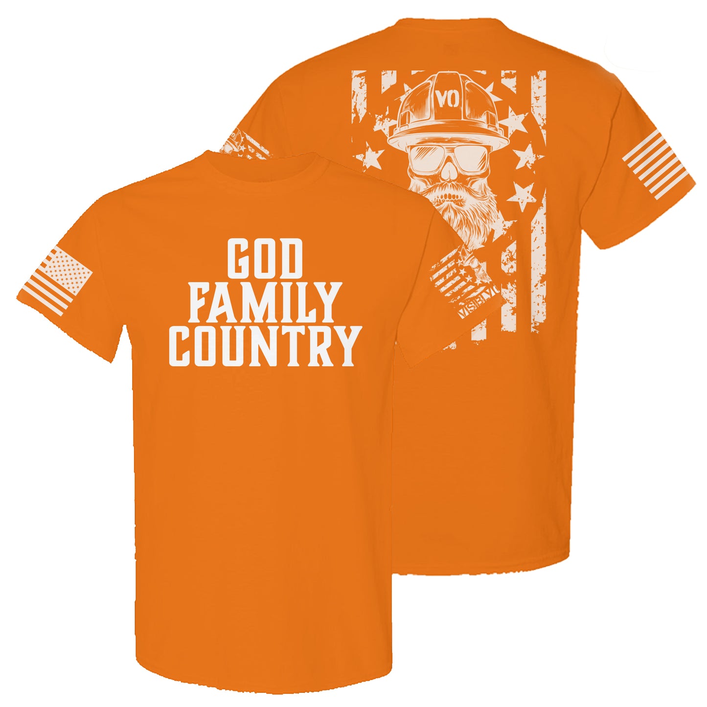 God Family Country | High-Vis T-Shirt