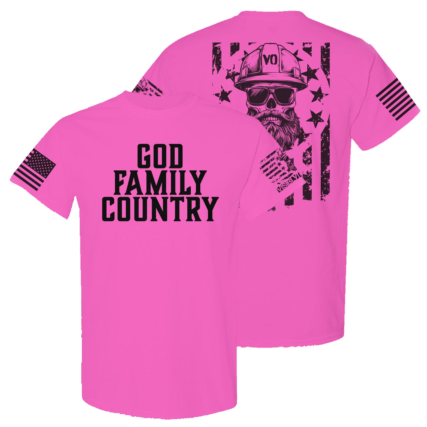 God Family Country | High-Vis T-Shirt