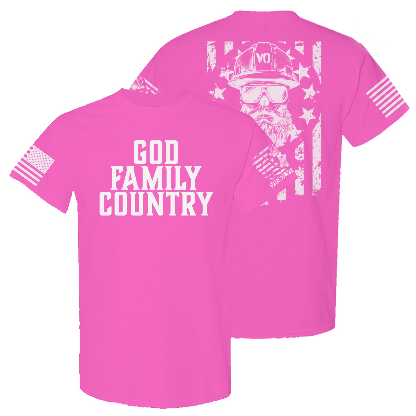 God Family Country | High-Vis T-Shirt