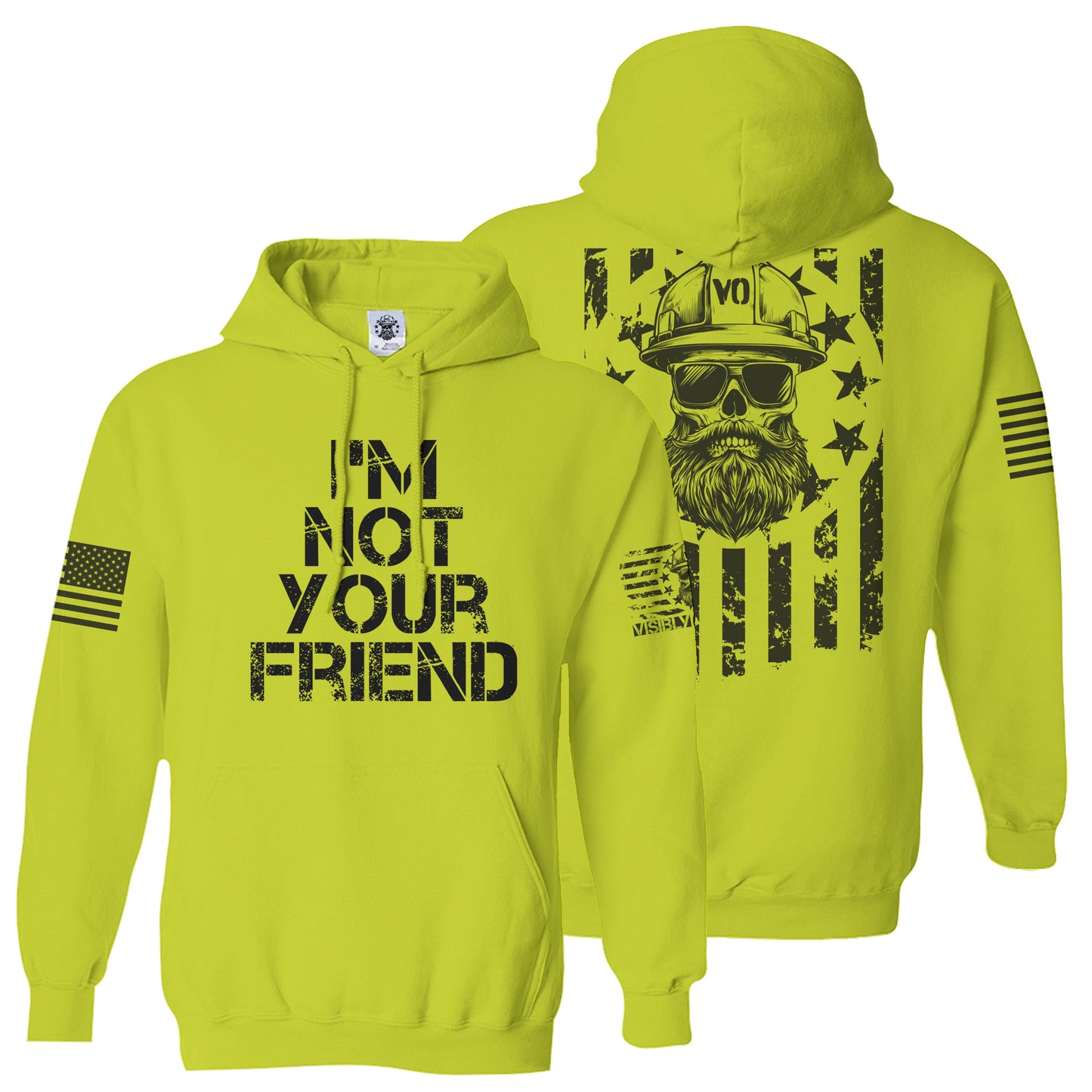 I'm Not Your Friend | High-Vis Sweatshirt