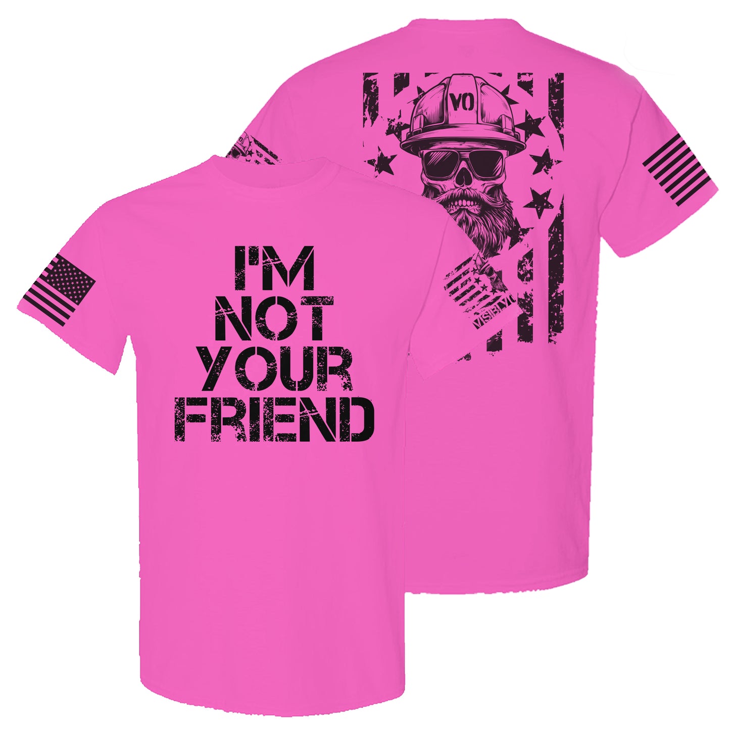 I'm Not Your Friend | High-Vis T-Shirt