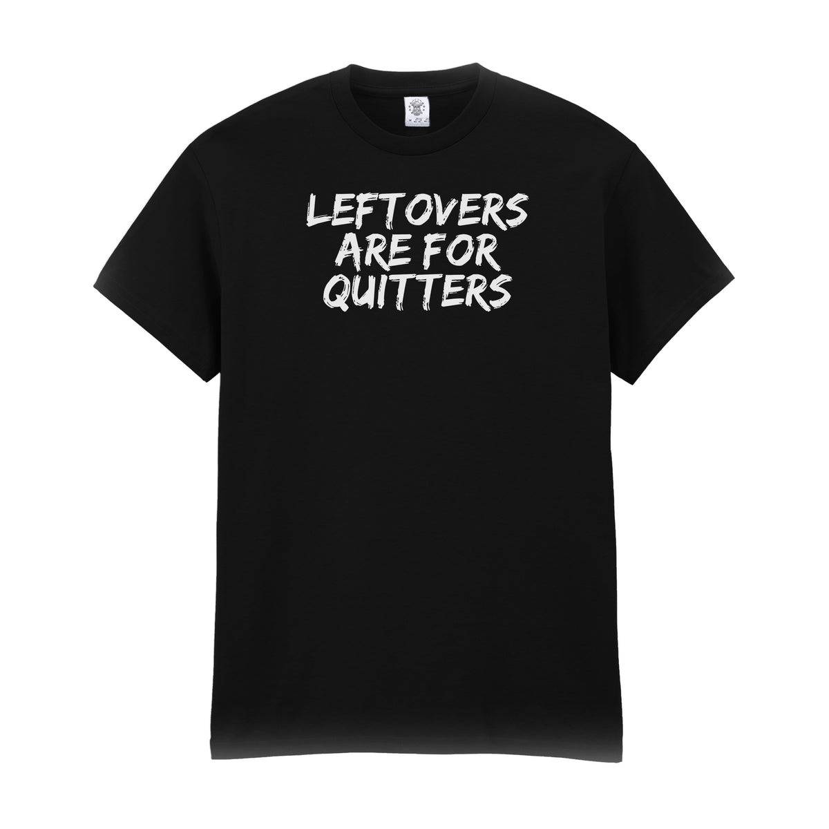 leftovers_are_for_quitters-tee-black-white
