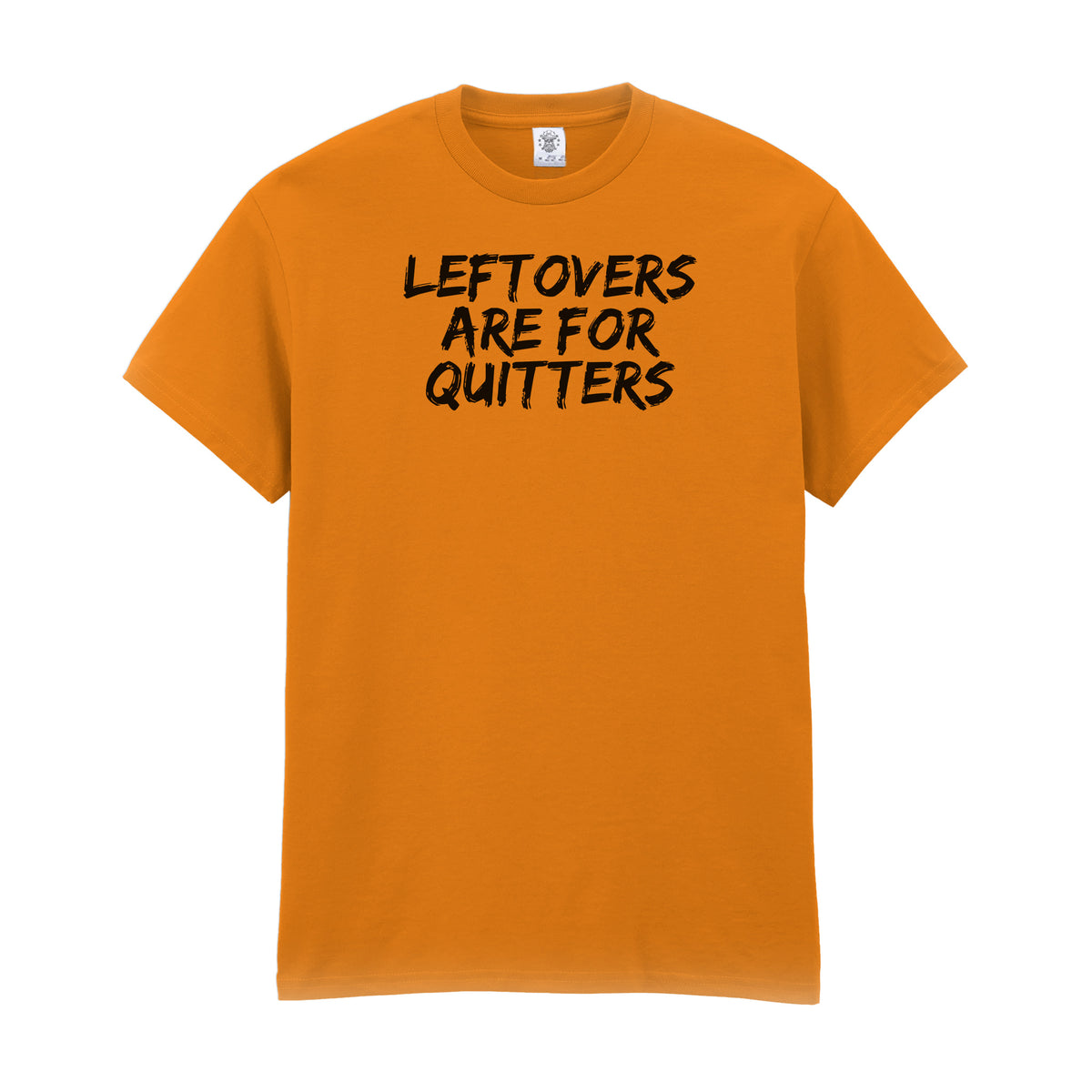 leftovers_are_for_quitters-tee-safety_orange-black