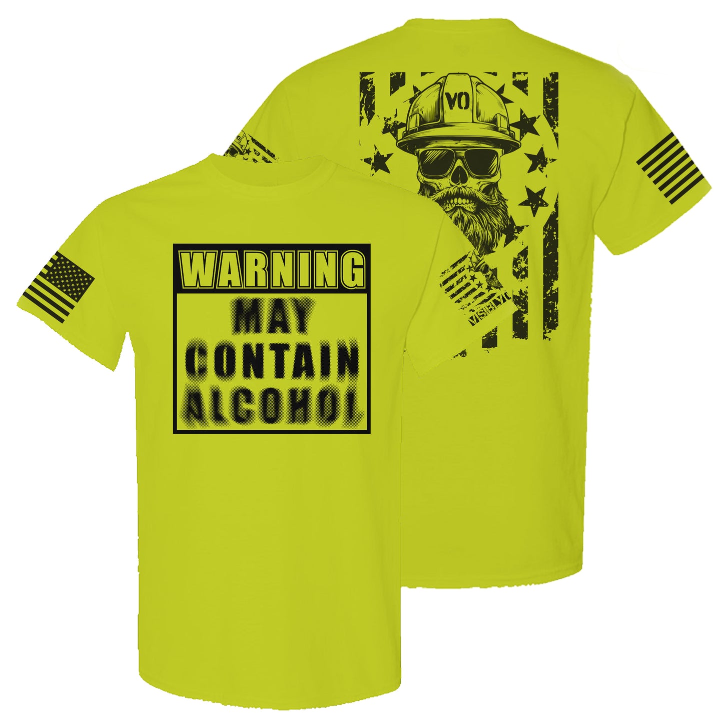 May Contain Alcohol | High-Vis T-Shirt