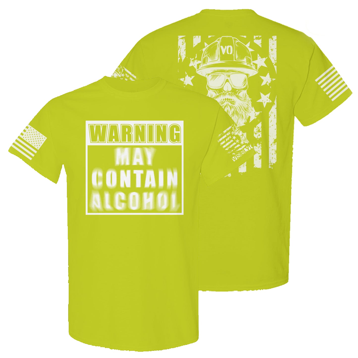 May Contain Alcohol | High-Vis T-Shirt