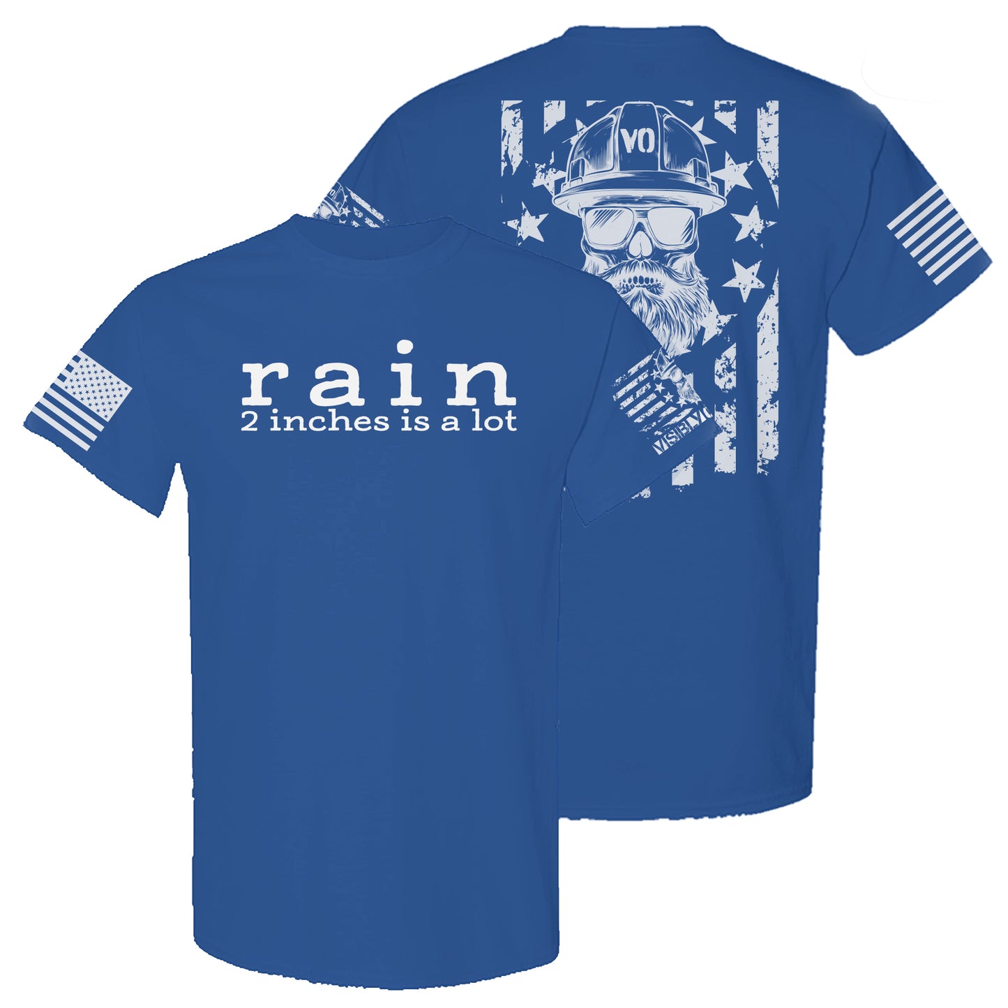 Rain, 2 Inches Is A Lot | T-Shirt